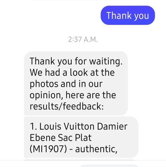 (SOLD)Vintage Authentic Louis Vuitton Damier ebene Venice Sac Plat PM - Picture 12 of 12